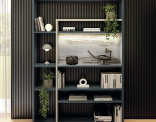 Libreria a muro 30mm 2733 di Lago