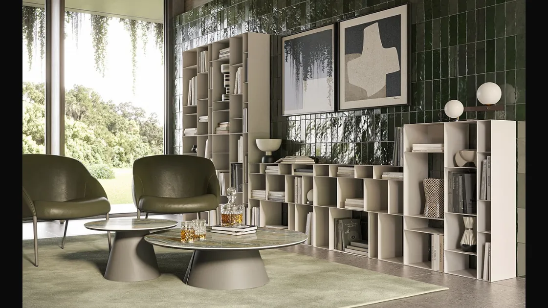 Libreria componibile Latitude di Cattelan Italia