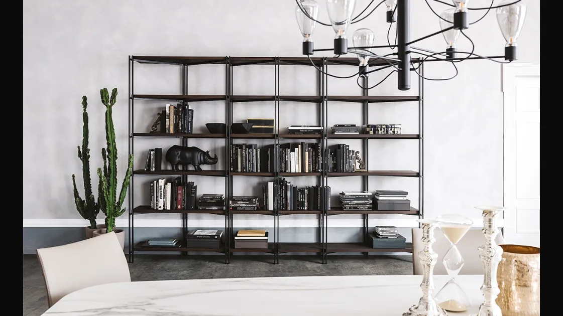 Libreria divisoria Hudson di Cattelan Italia