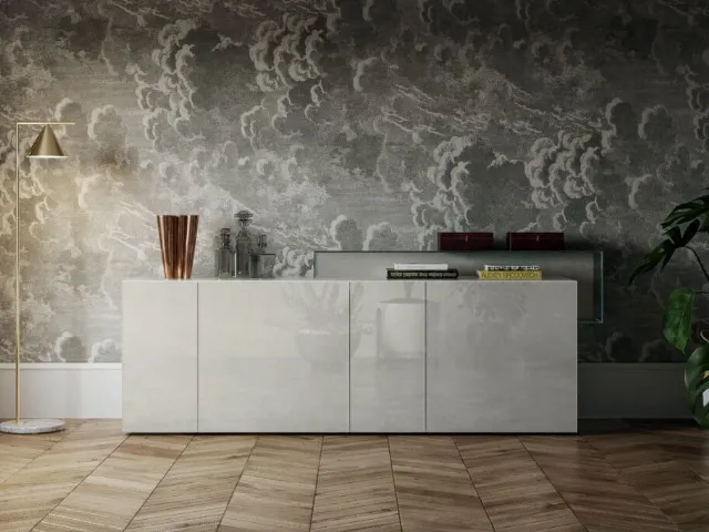 Madia 36e8 13608 in vetro lucido color Cocco di Lago