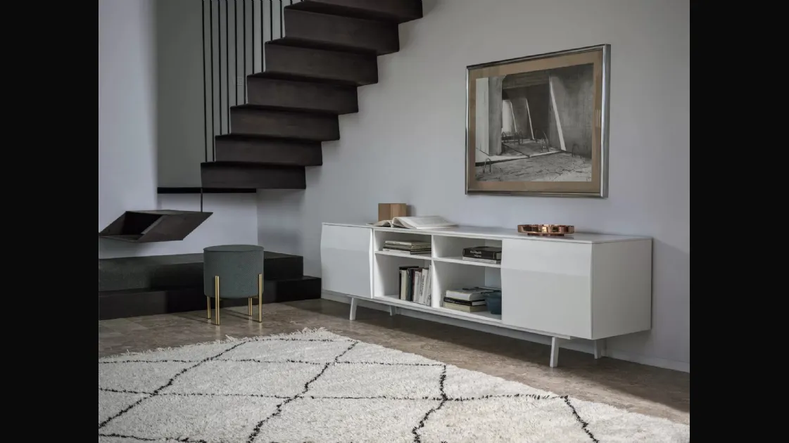 Madia Amsterdam in legno laccato di Bontempi