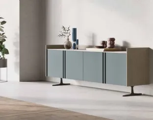 Madia moderna in laccato opaco Tray 02 di Orme