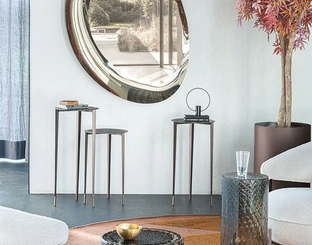 Consolle moderna su più livelli Brio Keramic di Cattelan Italia