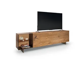 Mobile Porta Tv 36e8 Glass 2660 di Lago