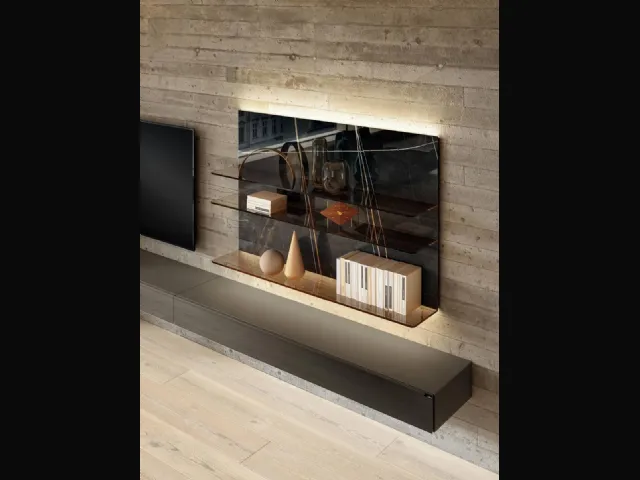 Parete Attrezzata Glasserie 36e8 1398 di Lago