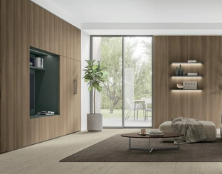 Parete Attrezzata Logica Plus UNIT 02 di Tomasella