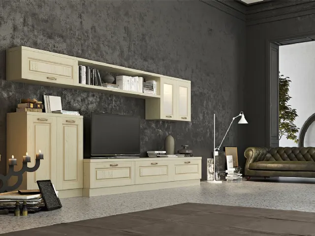 Parete Attrezzata Living 03 di Arredo3