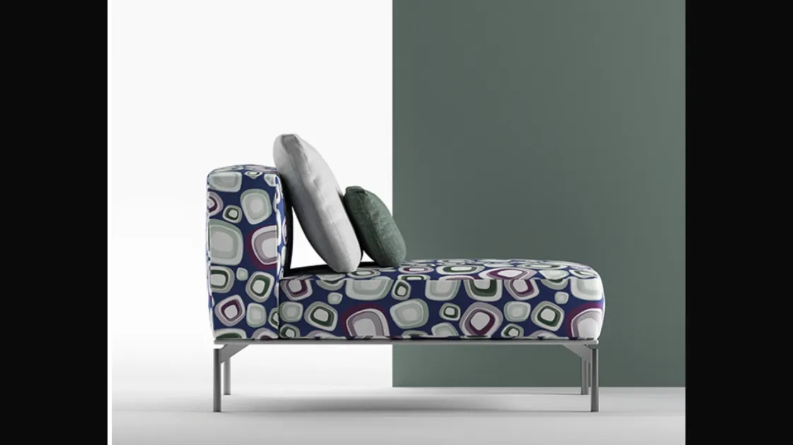 Poltroncina chaise longue Noah di Biba Salotti
