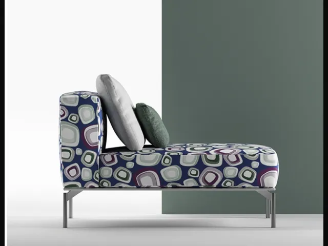 Poltroncina chaise longue Noah di Biba Salotti