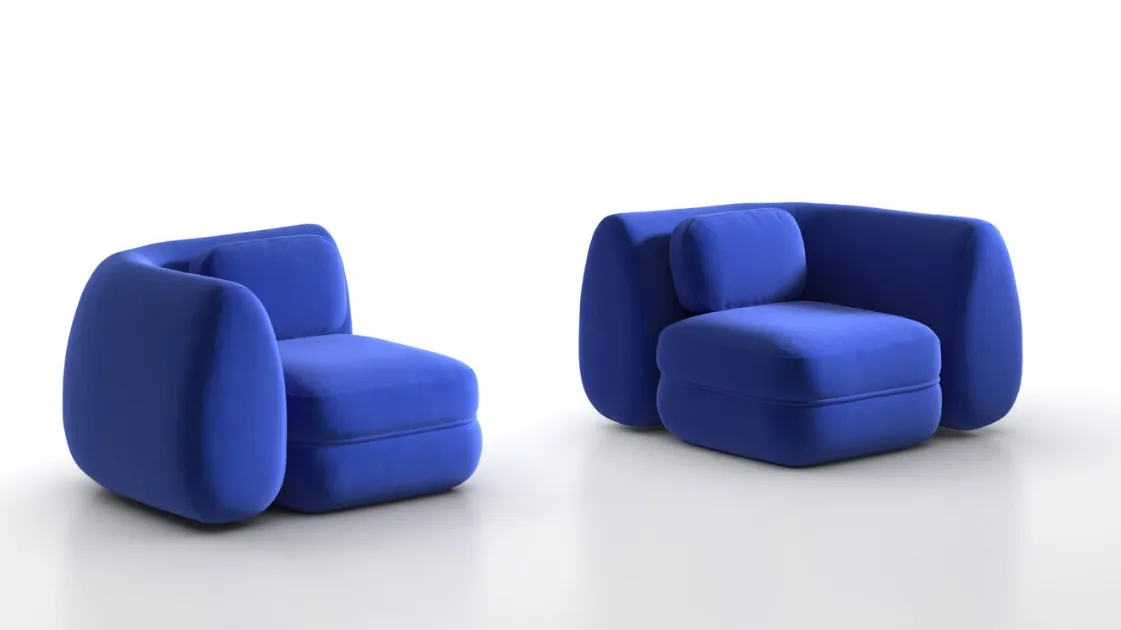 Poltrona D-Scape di Diesel Living with Moroso