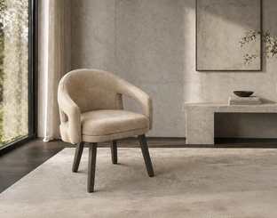 Poltroncina in pelle Fosca di Pianca