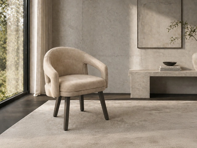 Poltroncina in pelle Fosca di Pianca