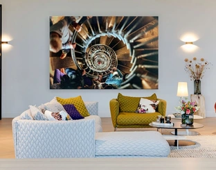 Poltrona in tessuto Gentry di Moroso