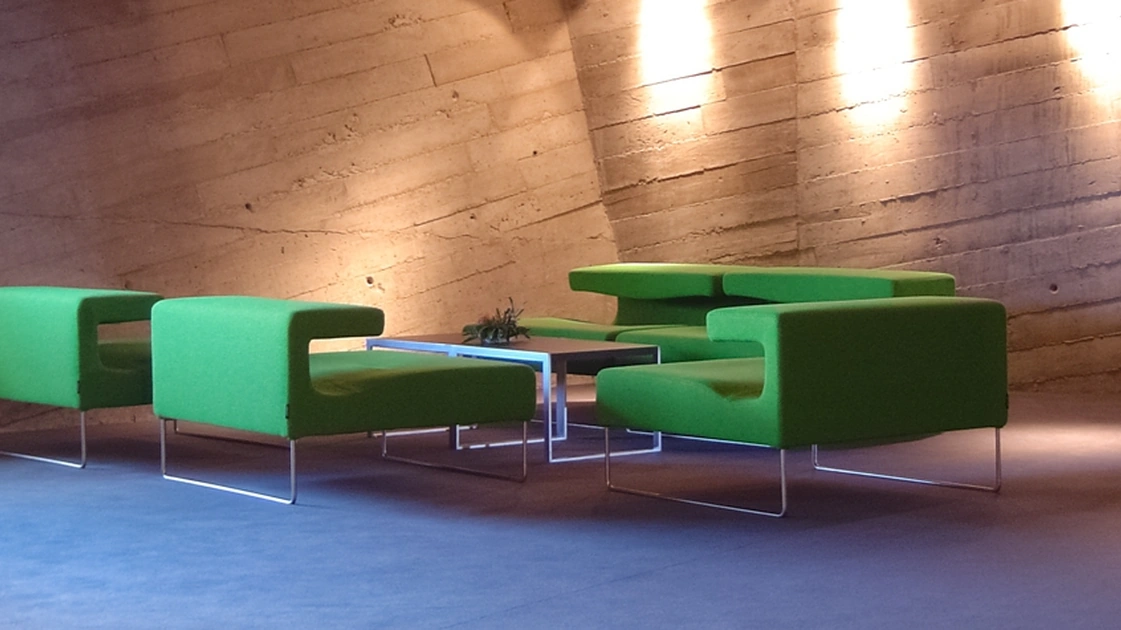 Poltrona di design in tessuto Loveseat di Moroso