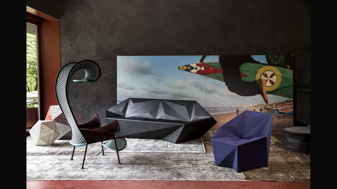 Poltrona di design Gemma di Moroso