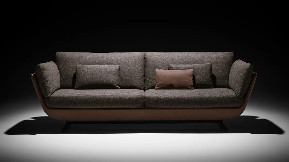 Divano lineare di design Biggie di Twils Lounge