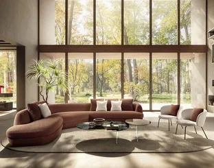 Divano angolare Biza di Lago