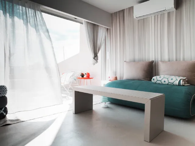 Divano Letto in tessuto imbottito Chama 2589 di Lago