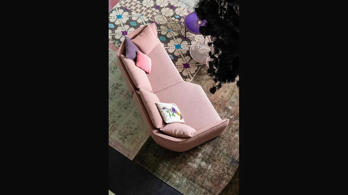 Divano lineare Chamfer di Moroso