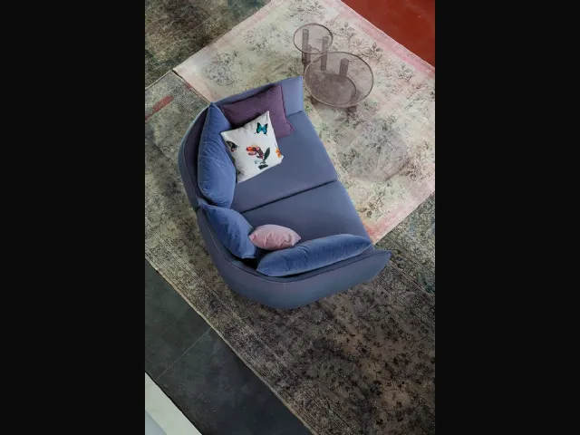 Divano lineare Chamfer di Moroso