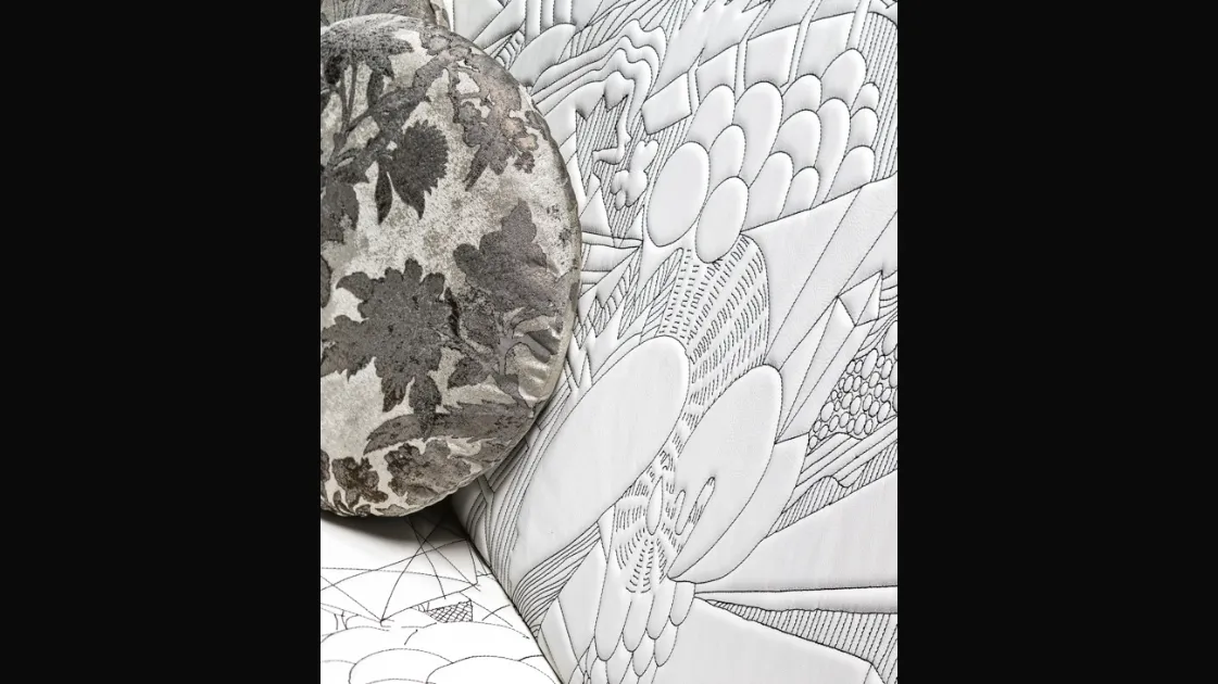 Divano lineare Doodle di Moroso