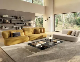 Divano lineare Londy di Lago