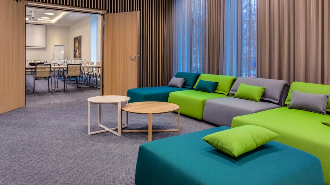 Divano con penisola Lowland di Moroso