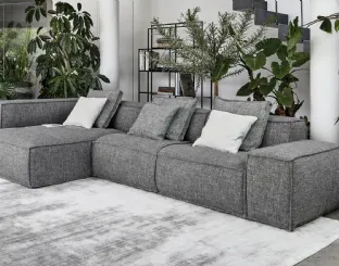 Divano con penisola Peanut BX di Bonaldo