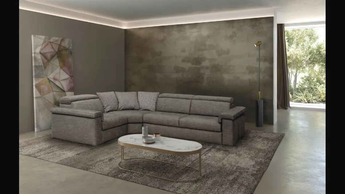Divano angolare Stone di Rizzetto