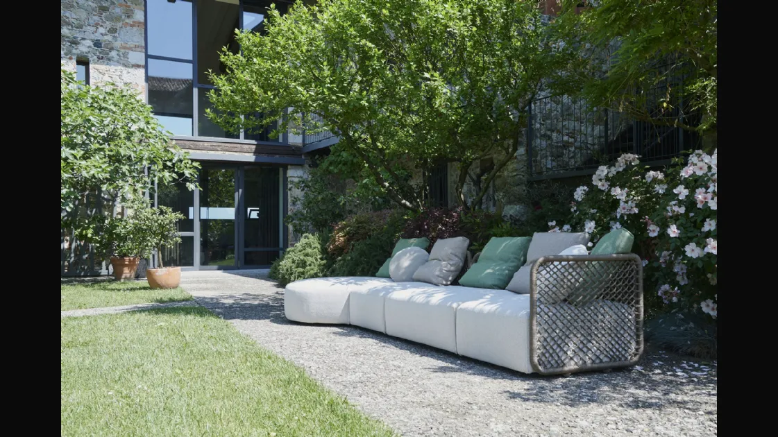 Divano Componibile T-Pad outdoor di Twils Lounge