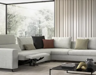 Divano Relax angolare Vision di Biba Salotti