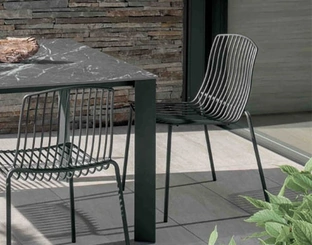 Sedia in metallo Ariel di Altacom