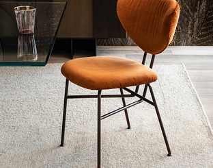 Sedia Chloe in velluto di Cattelan Italia