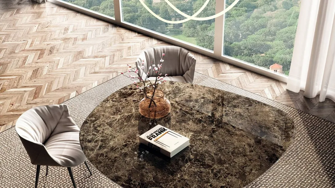 Sedia in tessuto Nacho SED030 di Lago