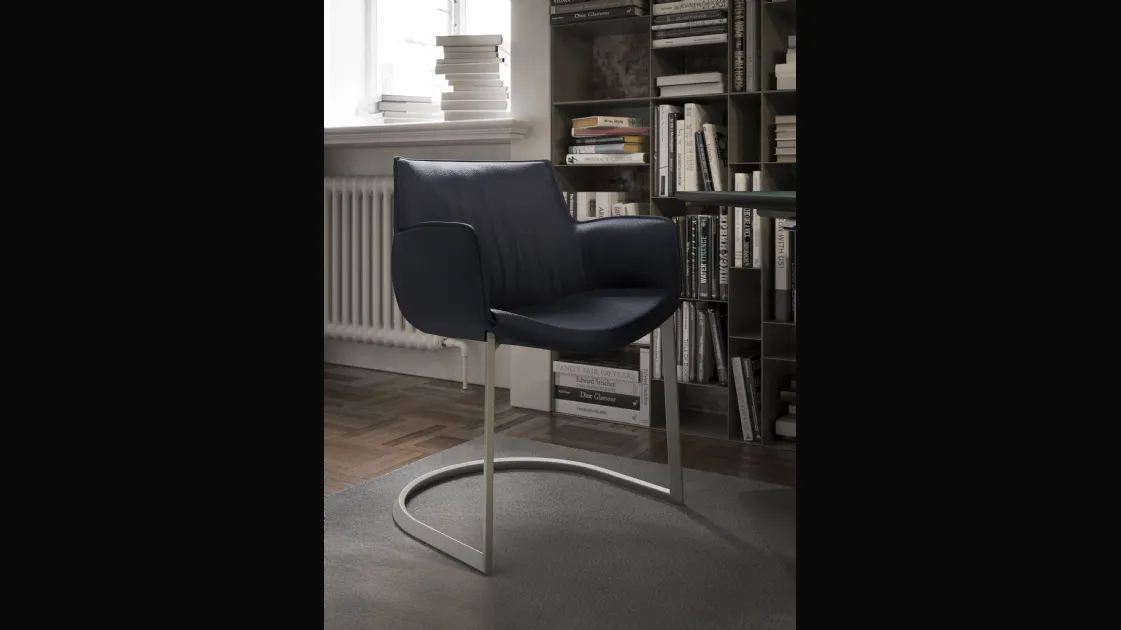 Sedia Rhonda Cantilever di Cattelan Italia