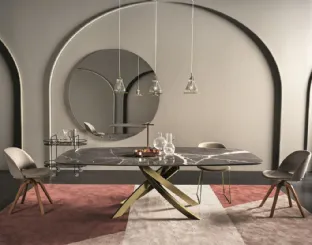 Tavolo Artistico in SuperMarmo di Bontempi