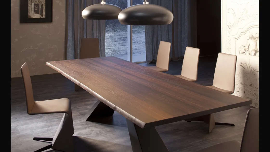 Tavolo Eliot Wood di Cattelan Italia