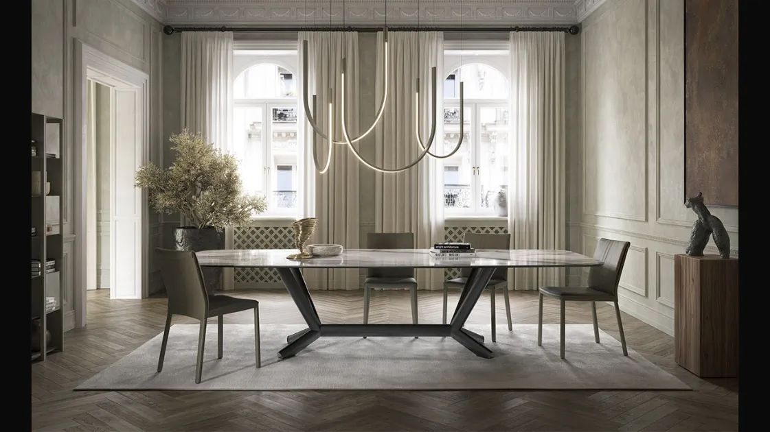 Tavolo Planer Keramik di Cattelan Italia