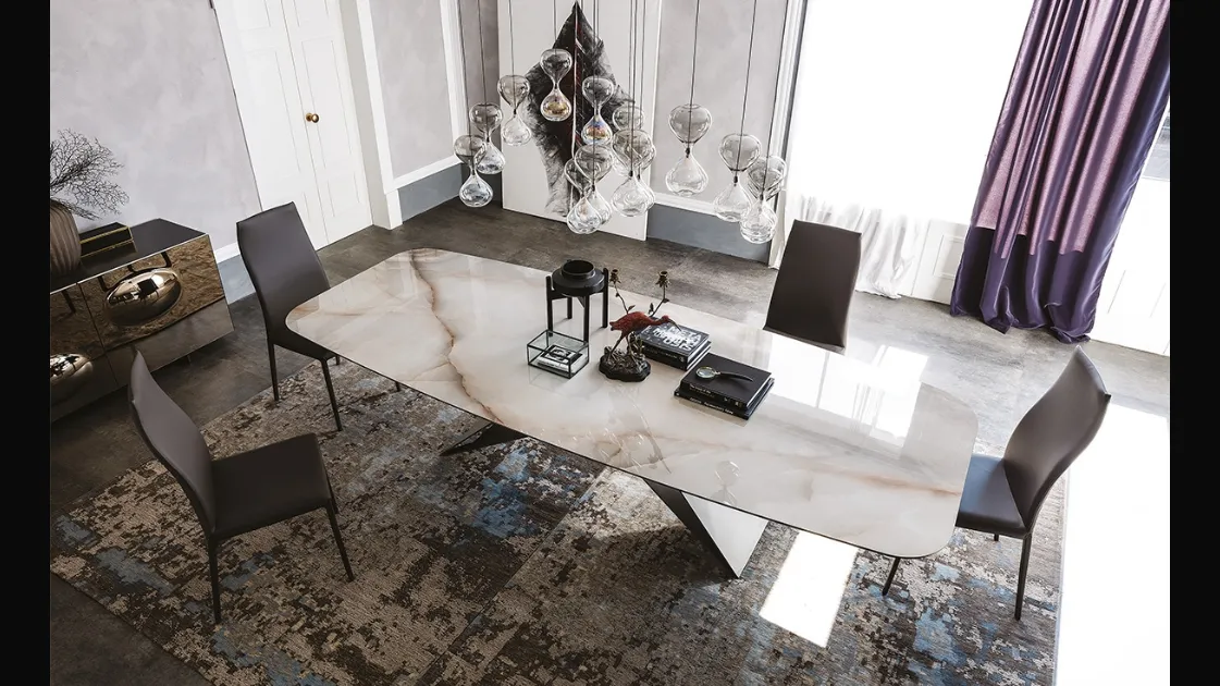 Tavolo Premier Keramik di Cattelan Italia