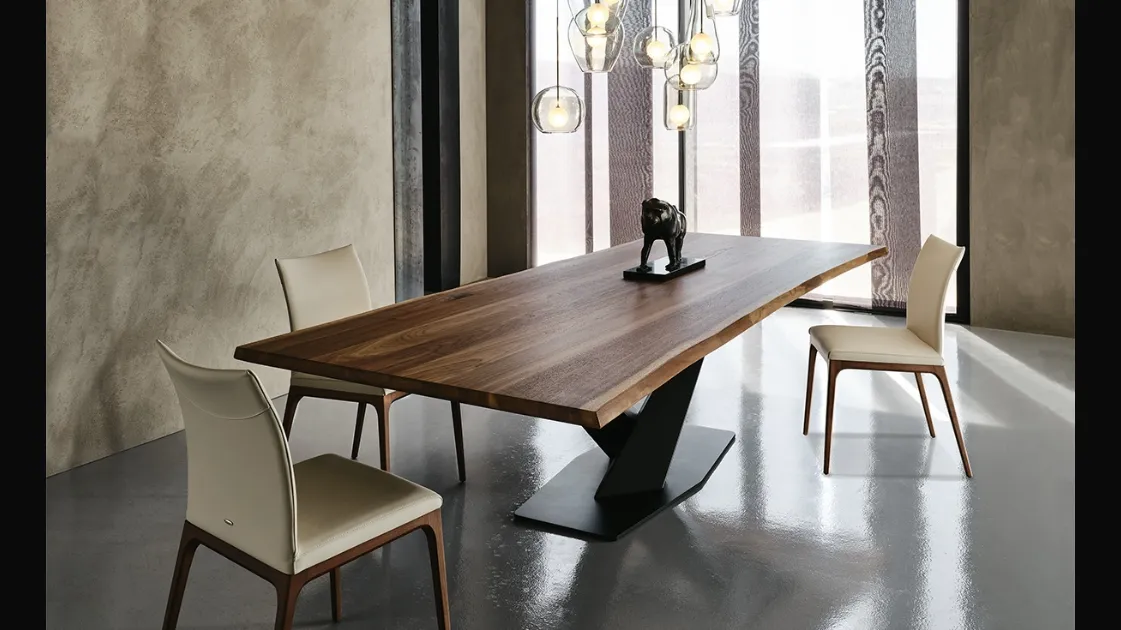Tavolo con piano in legno Stratos Wood di Cattelan Italia