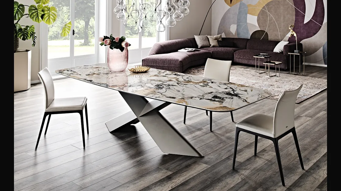Tavolo Tyron Keramik di Cattelan Italia