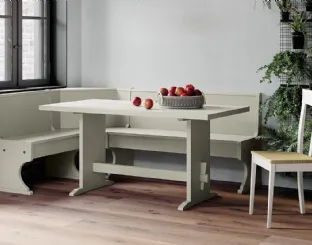 Tavolo Fratino in legno impiallacciato di Arredo3