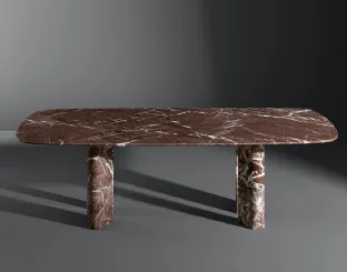 Tavolo Geometric Table in marmo di Bonaldo