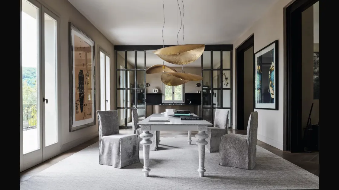 Tavolo Gray 33 in marmo di Gervasoni