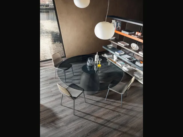 Tavolo rotondo Janeiro 2390F di Lago