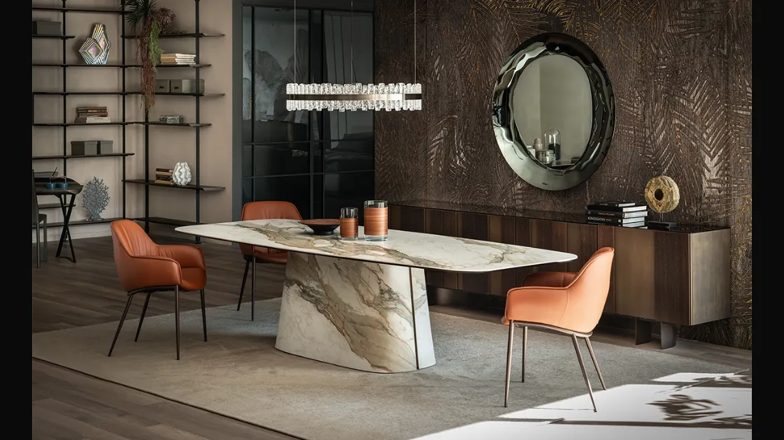 Tavolo Napoleon Keramik di Cattelan Italia