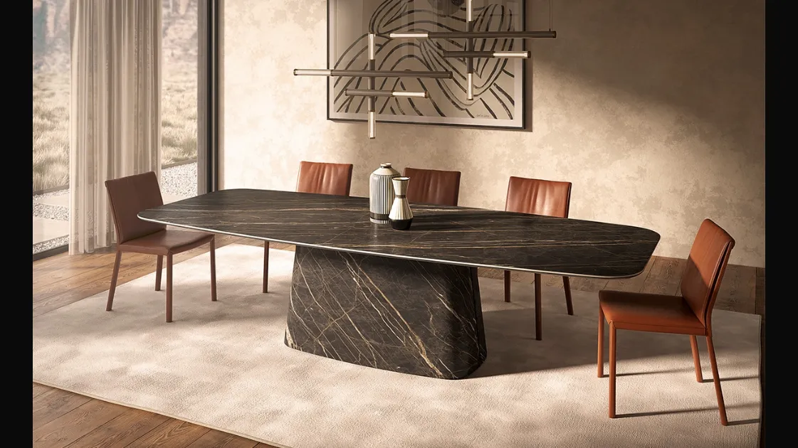 Tavolo Napoleon Keramik di Cattelan Italia