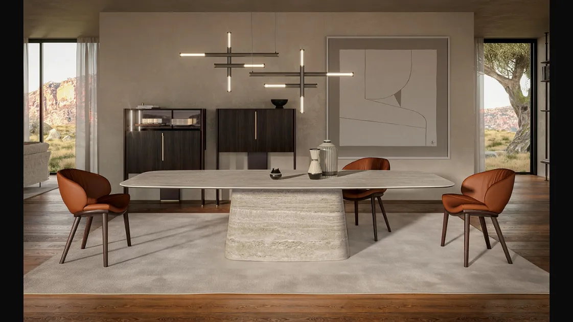Tavolo Napoleon Keramik di Cattelan Italia