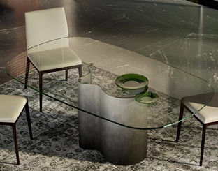 Tavolo Papelito Glass di Cattelan Italia