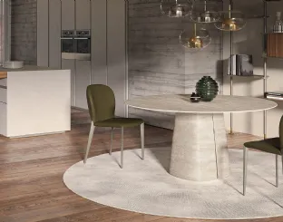 Tavolo Rado Keramik Round di Cattelan Italia